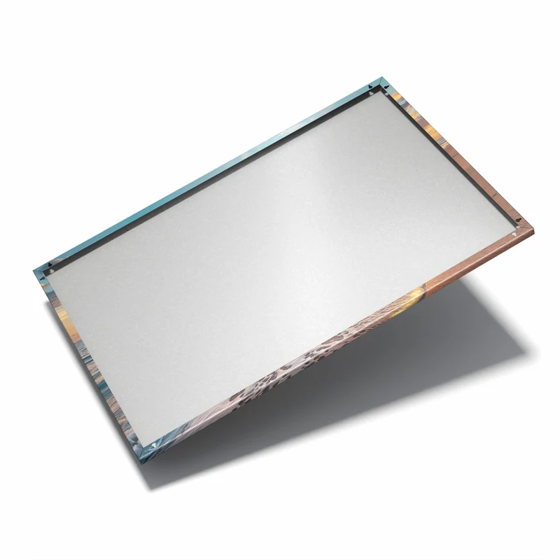 Metall Magnettafel - Abendsonne am Strand