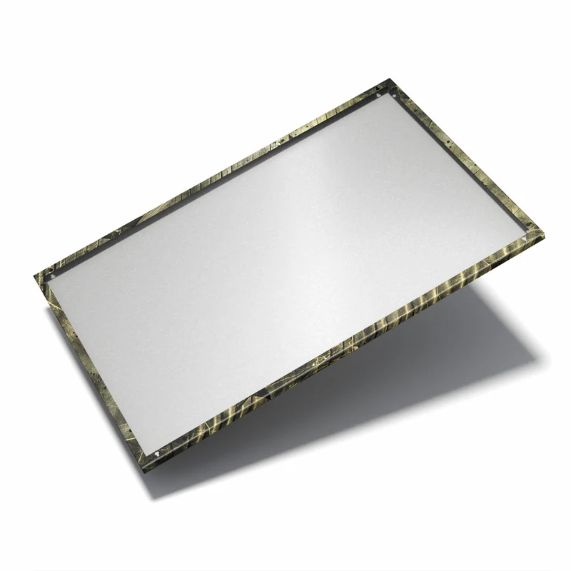 Metall Magnettafel - Verwitterte Sterne