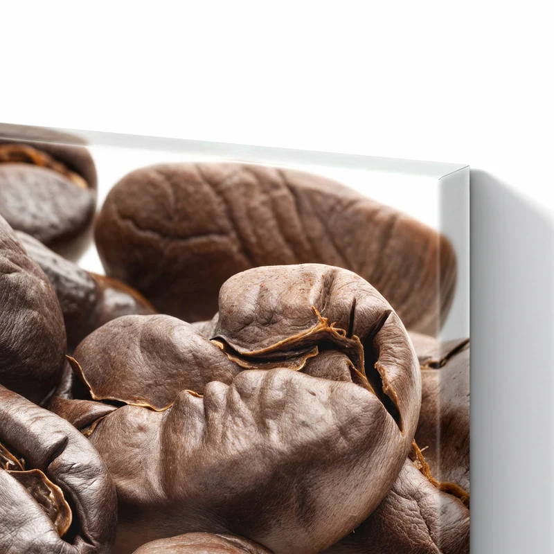 Metall Magnettafel - Geröstete Kaffeebohnen