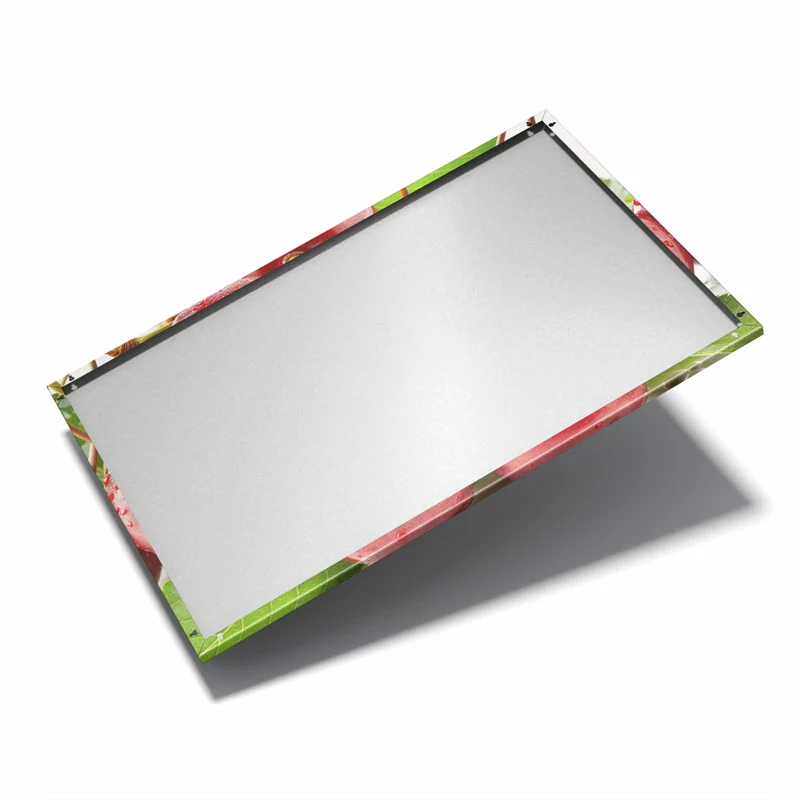Metall Magnettafel - Kirschen mit Tautropfen