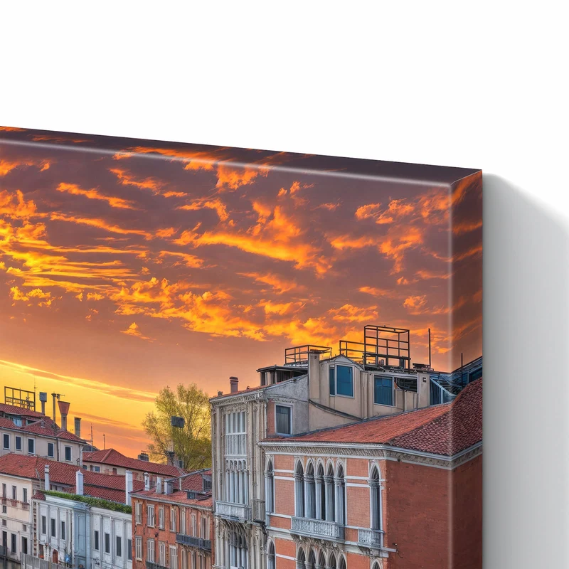 Metall Magnettafel - Venedig im Abendrot