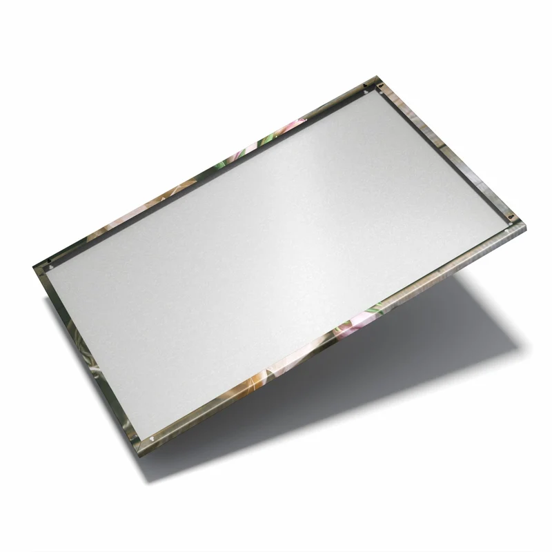 Metall Magnettafel - Rosa Tulpenstrauß