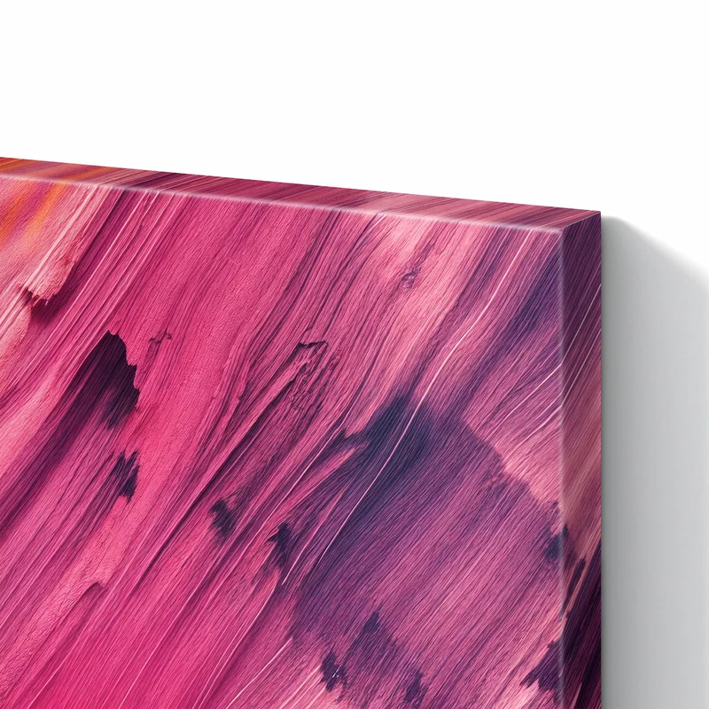 Metall Magnettafel - Diagonale Farbstriche