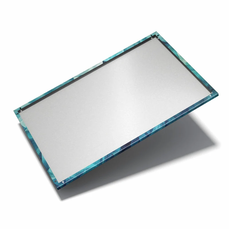 Metall Magnettafel - Abstrakte Geometrie