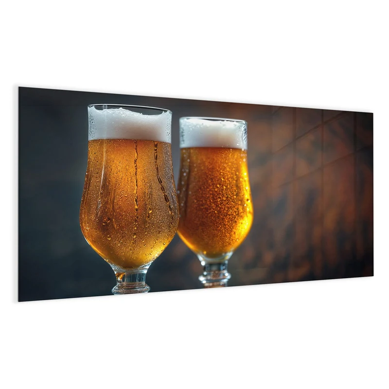 Magnettafel - Bier mit Schaumkrone