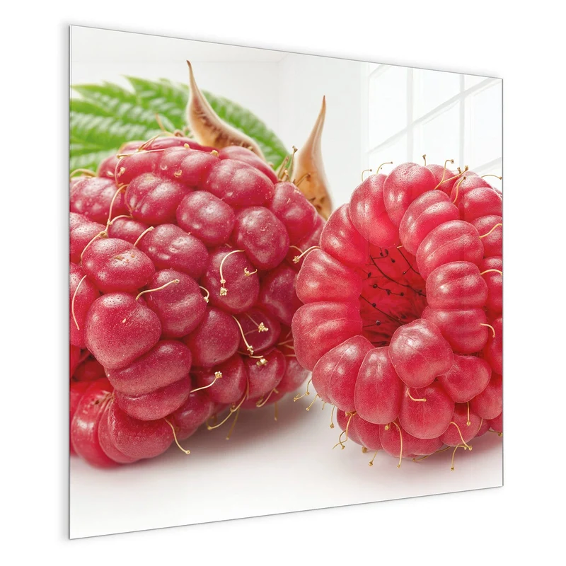 Magnettafel - Surreale Himbeeren