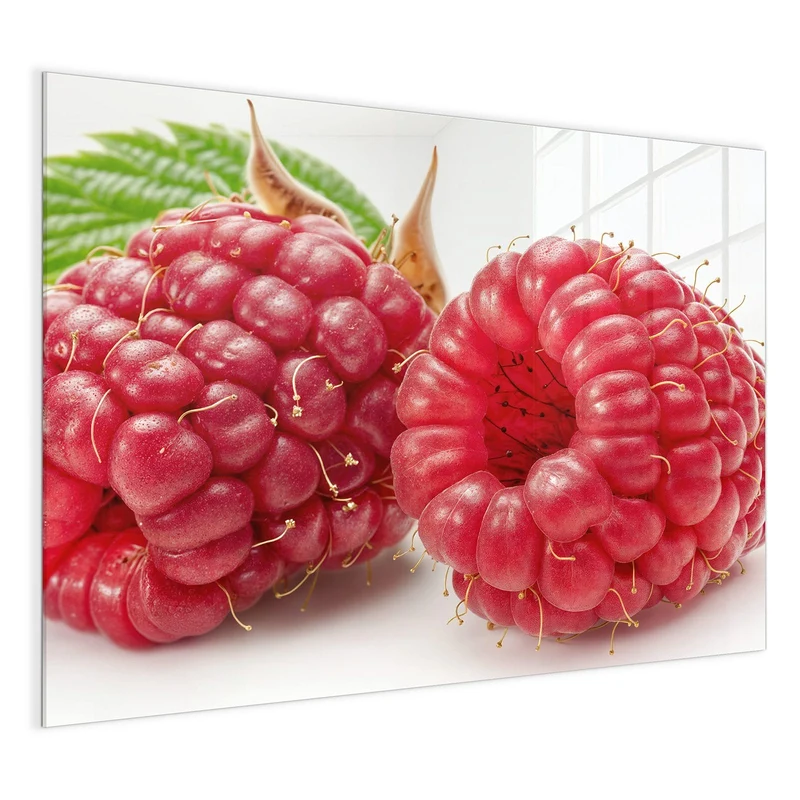 Magnettafel - Surreale Himbeeren