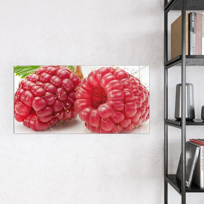 Magnettafel - Surreale Himbeeren