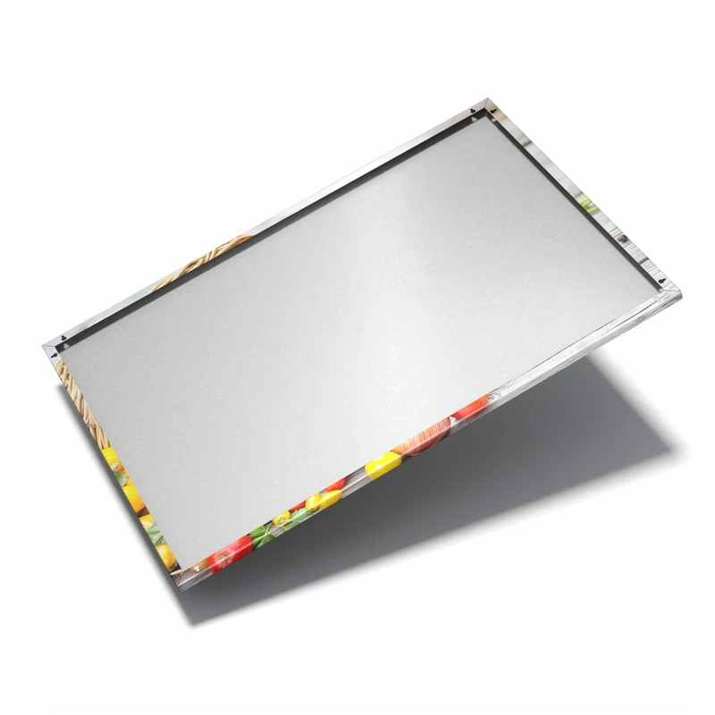 Metall Magnettafel - Umgekippter Gemüsekorb