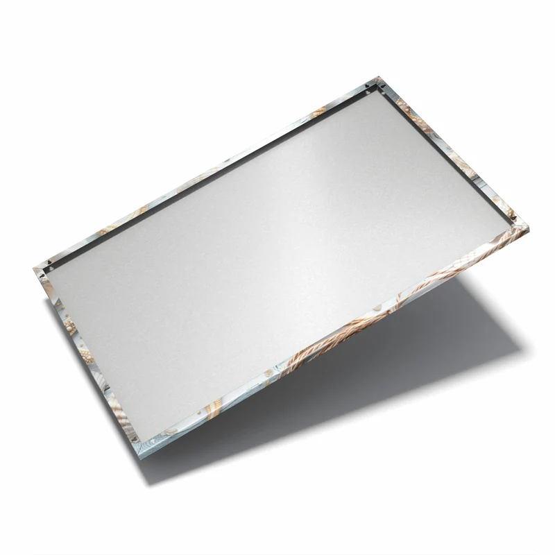 Metall Magnettafel - Seesterne und Muscheln
