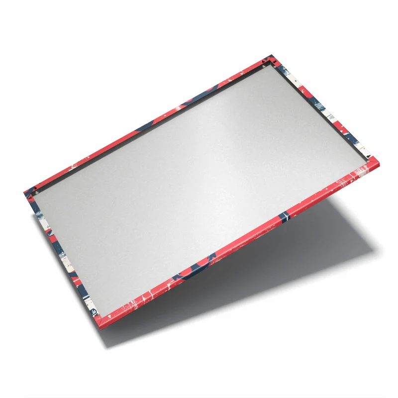Metall Magnettafel - Anker auf Streifen