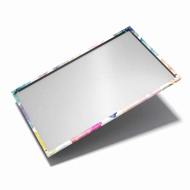 Metall Magnettafel - Aquarellherzen