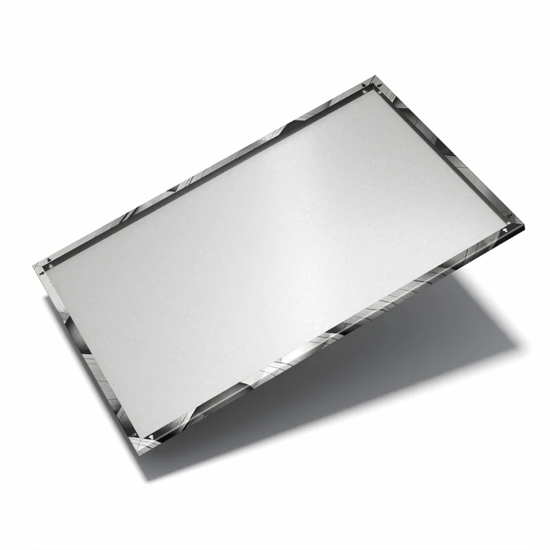 Metall Magnettafel - Graues Holzgeflecht