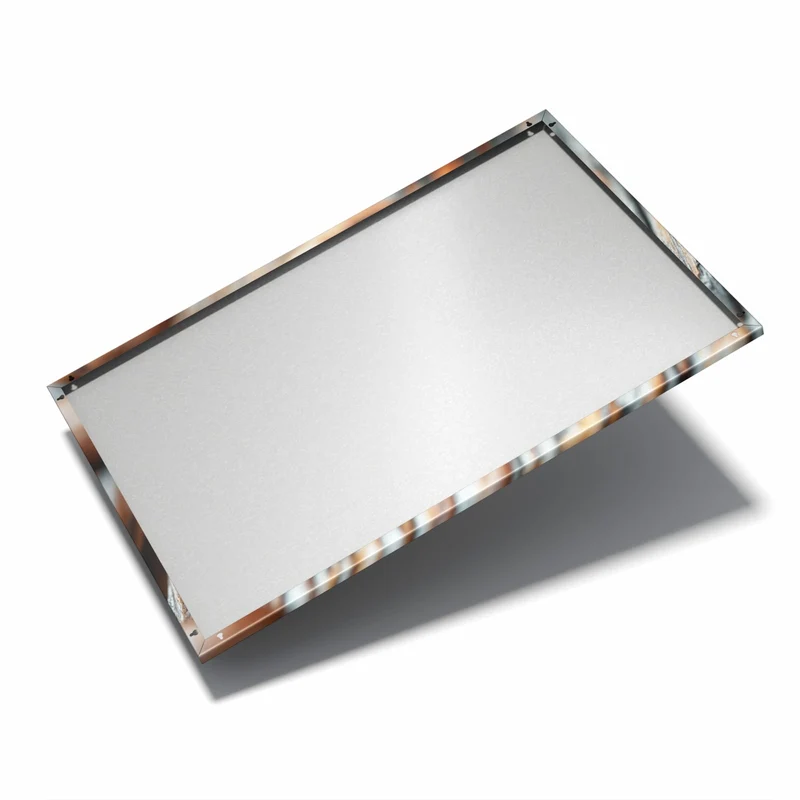 Metall Magnettafel - Röstbohnen auf Altholz