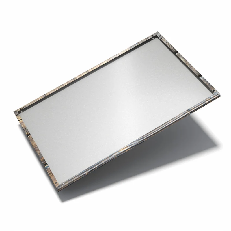 Metall Magnettafel - Alte Holzbalken