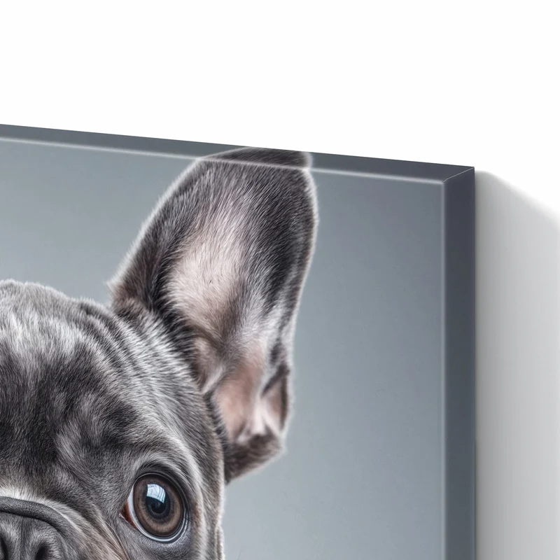 Metall Magnettafel - Französische Bulldogge