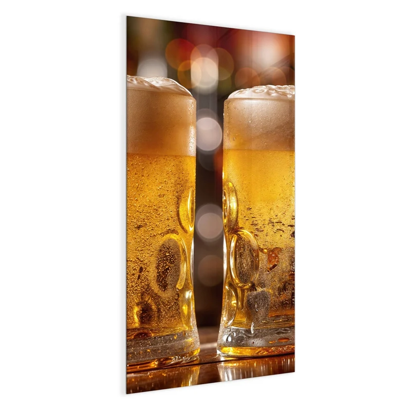 Magnettafel - Zwei Bierkrüge