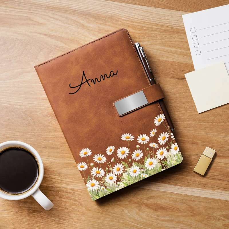 Blumen - Personalisierte Geschenke Für Frauen | Notizbuch Mit Stift