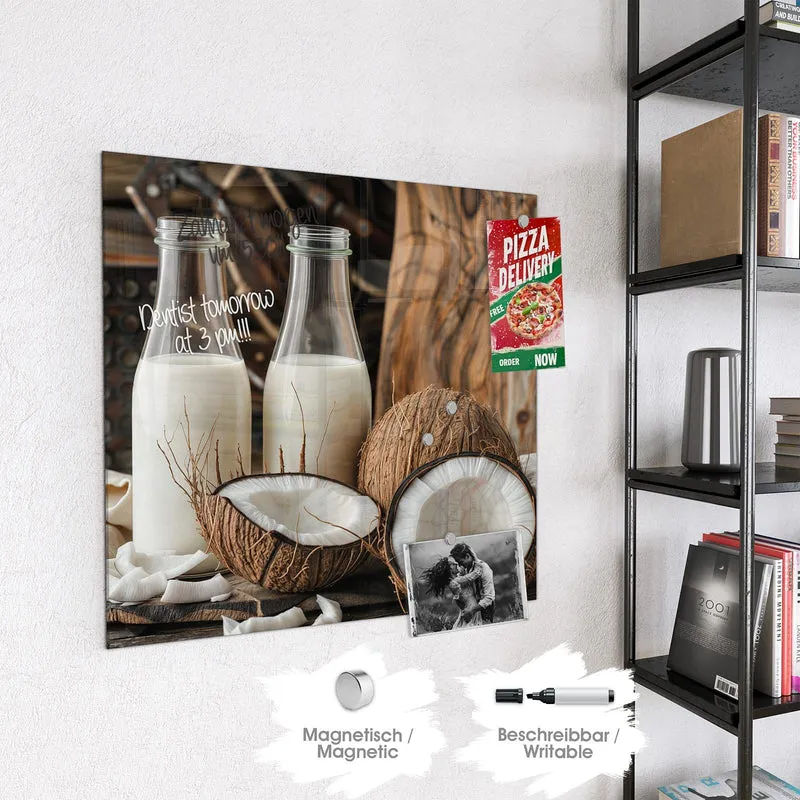Magnettafel - Kokosmilch