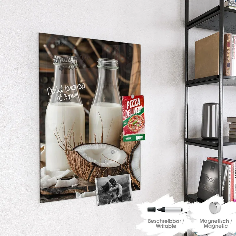 Magnettafel - Kokosmilch