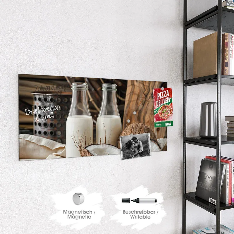 Magnettafel - Kokosmilch