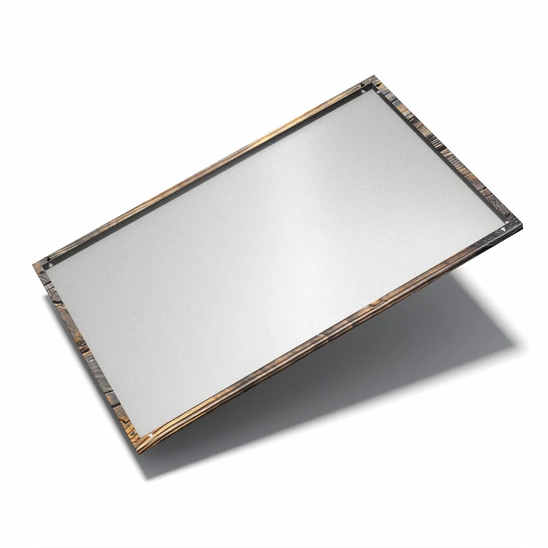 Metall Magnettafel - Rissiges Altholz