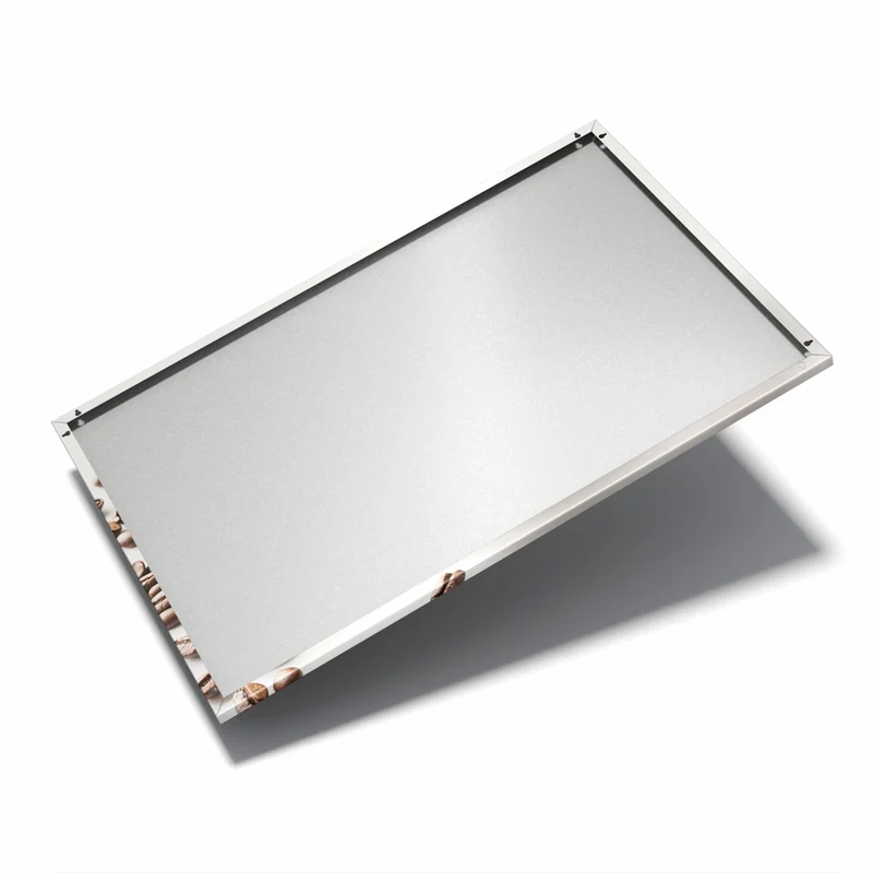 Metall Magnettafel - Kaffee mit Milchschaum