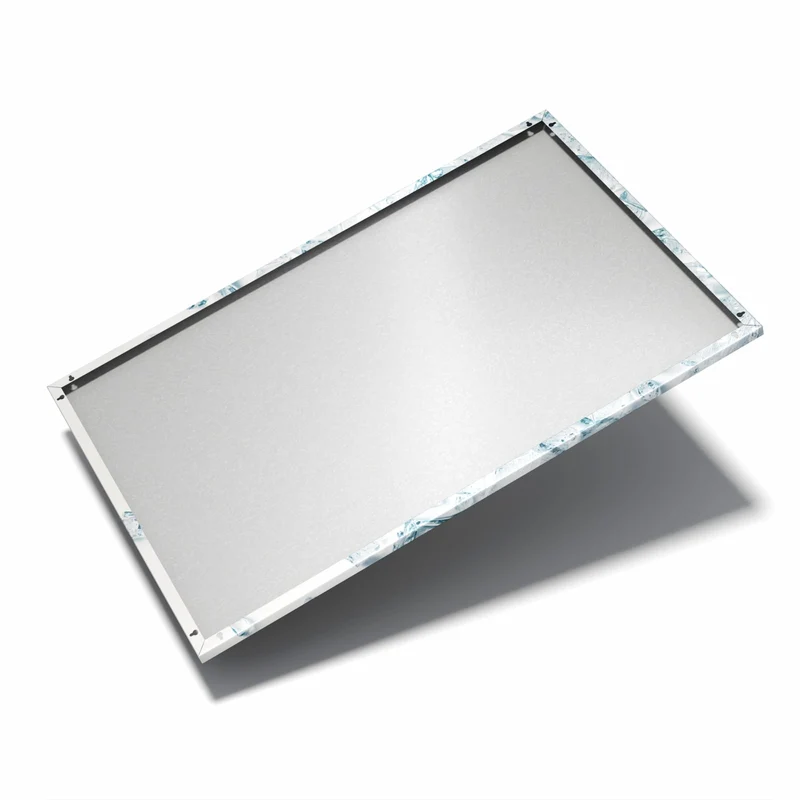 Metall Magnettafel - Verstreute Eiswürfel