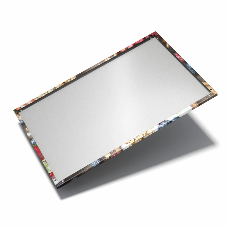 Metall Magnettafel - Joghurt mit Beeren