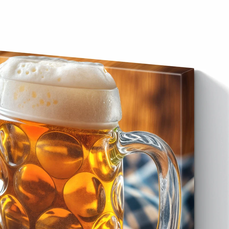 Metall Magnettafel - Bayerisches Bier