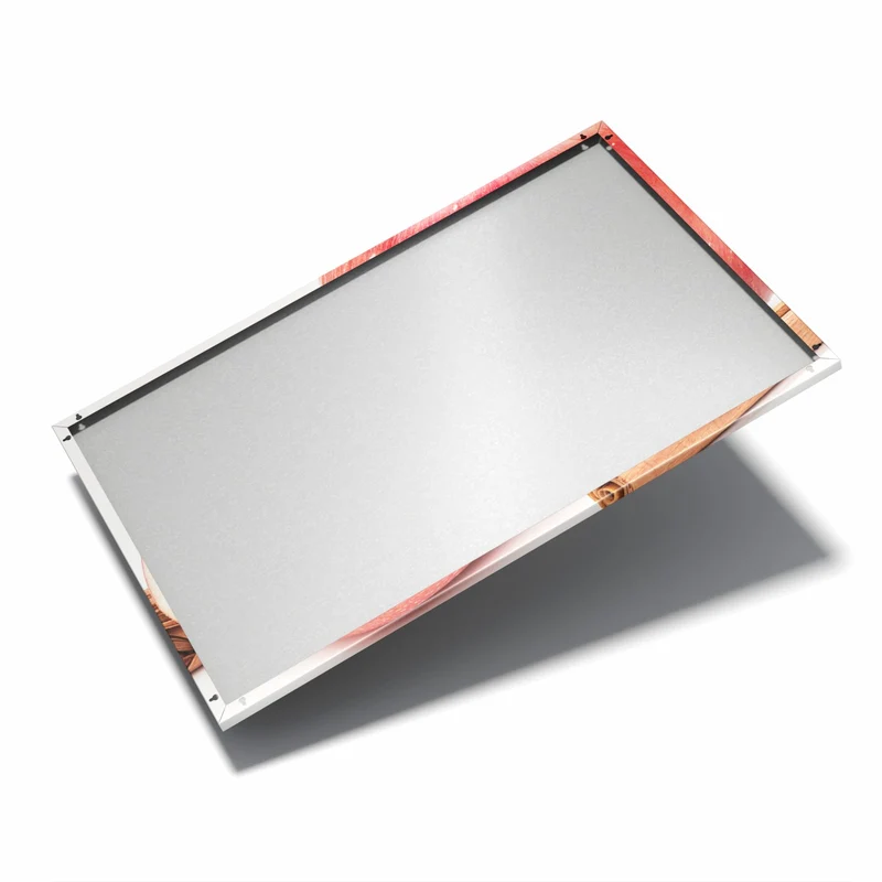 Metall Magnettafel - Apfelhälfte mit Zimt