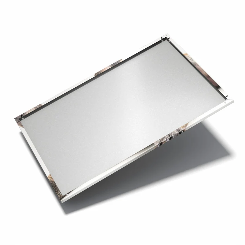 Metall Magnettafel - Liegende Bulldogge