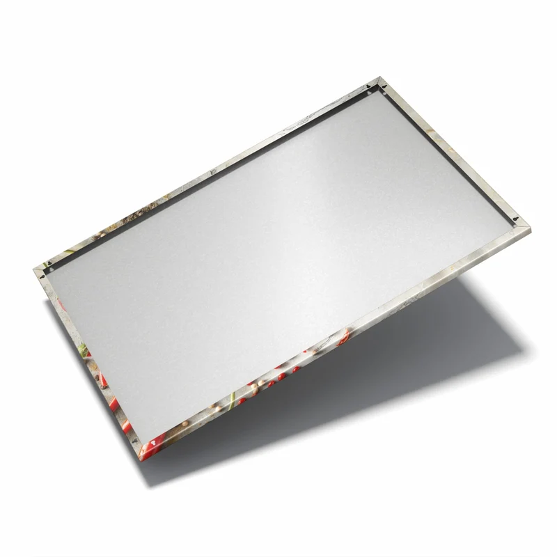 Metall Magnettafel - Chilis mit Pfeffer