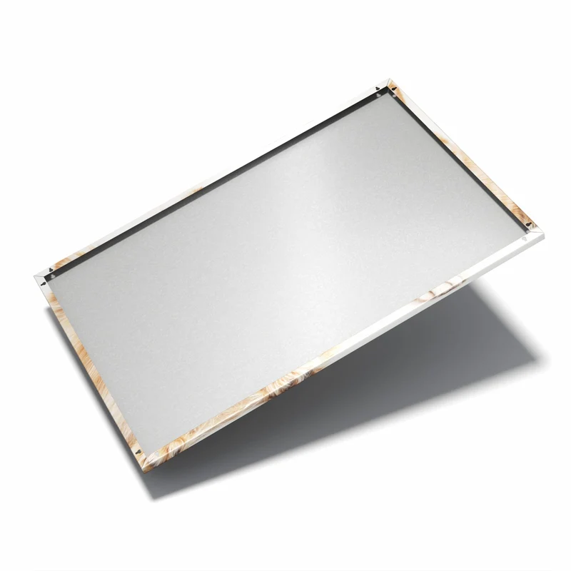 Metall Magnettafel - Spitz und Katze