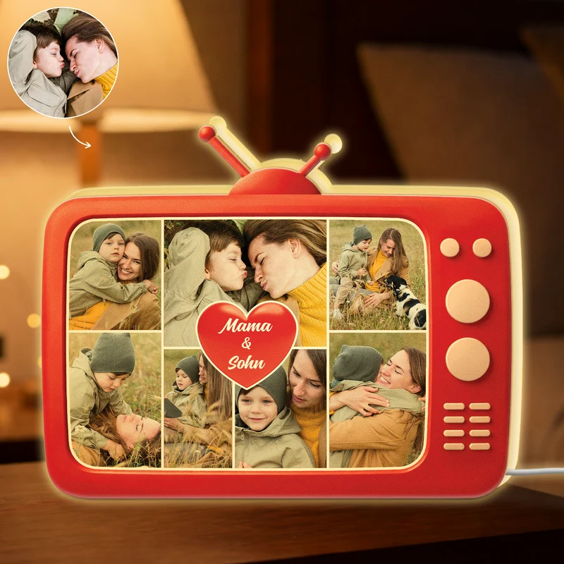 Papa & Tochter - Personalisierte Geschenke Foto | Lightbox Papa/Mama
