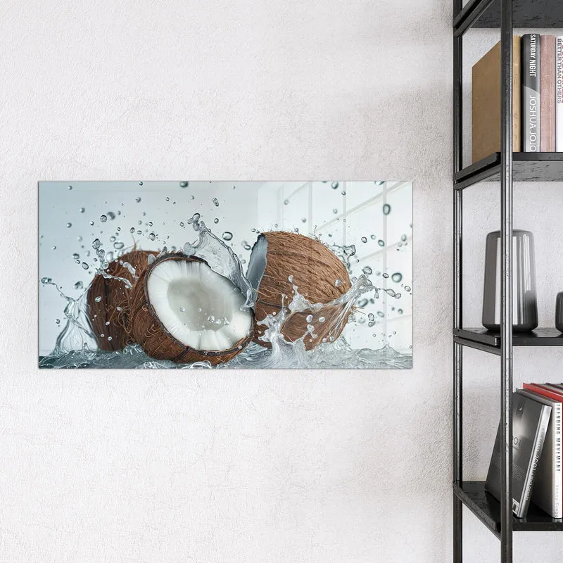 Magnettafel - Halbe Kokosnuss