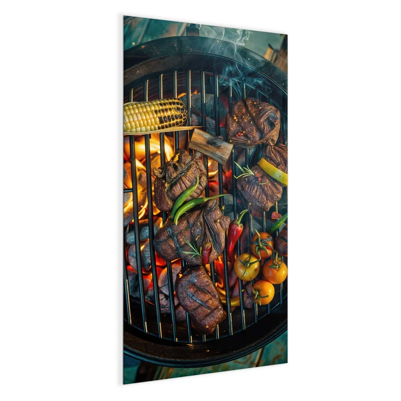 Magnettafel - Sommergrillfest