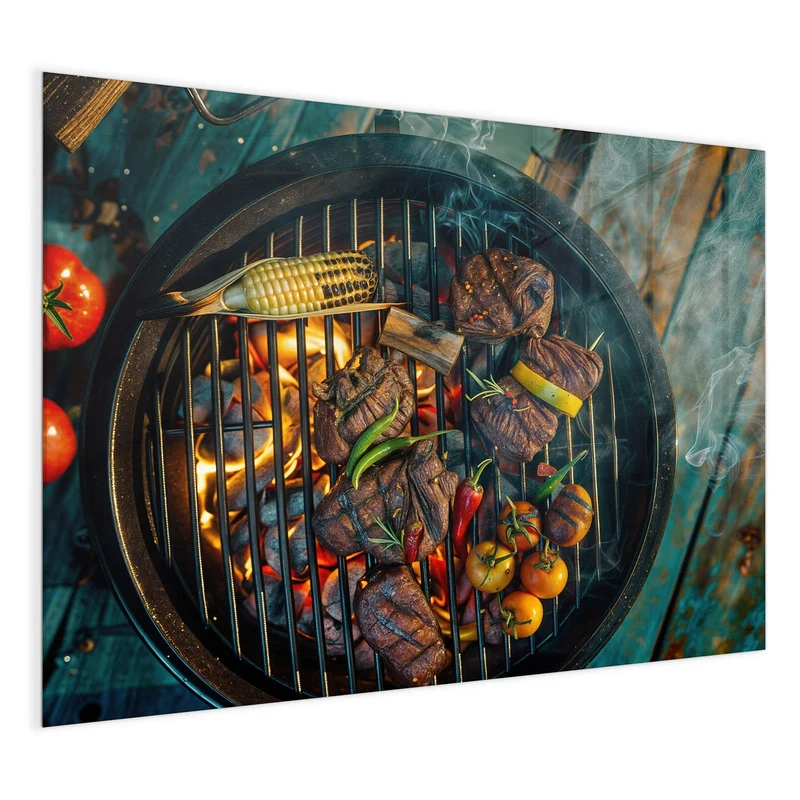 Magnettafel - Sommergrillfest
