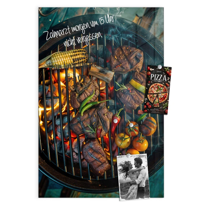 Magnettafel - Sommergrillfest
