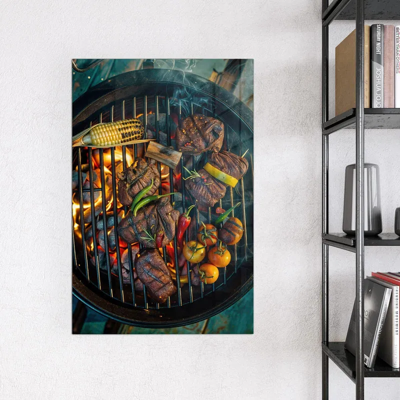 Magnettafel - Sommergrillfest
