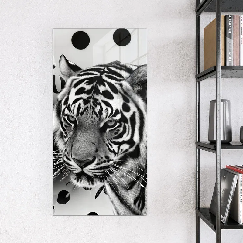 Magnettafel - Tiger und Kreise