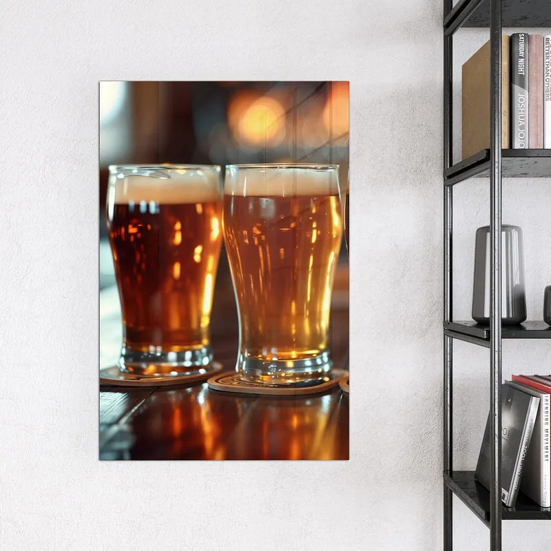 Magnettafel - Drei Biersorten