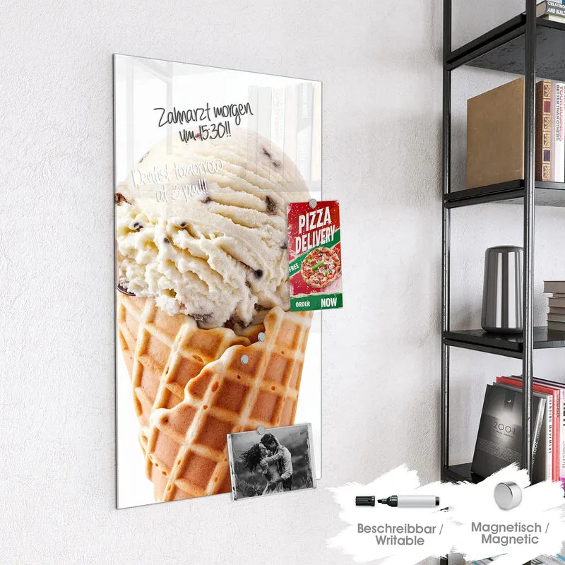 Magnettafel - Drei Eistüten