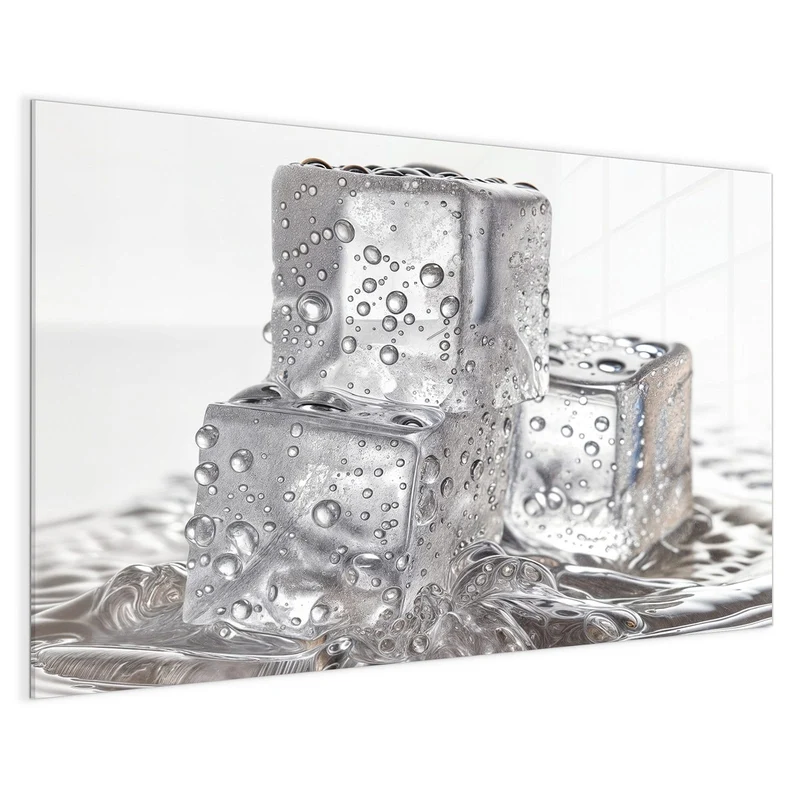 Magnettafel - Drei Eiswürfel