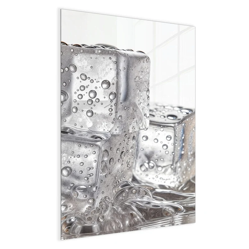 Magnettafel - Drei Eiswürfel