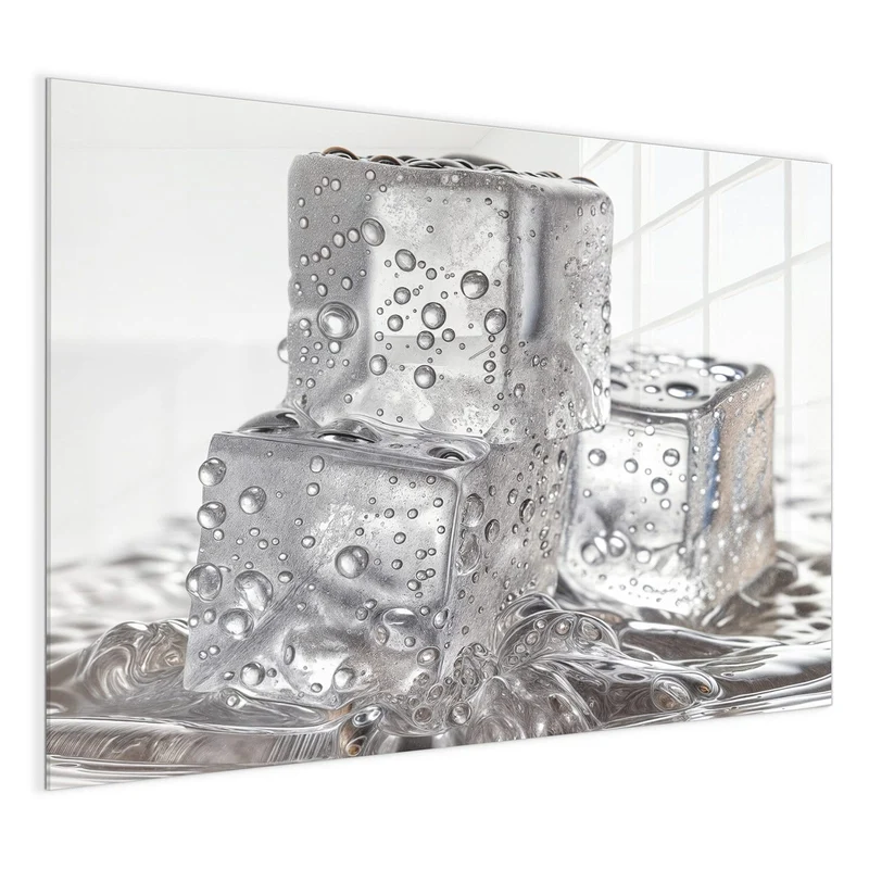 Magnettafel - Drei Eiswürfel