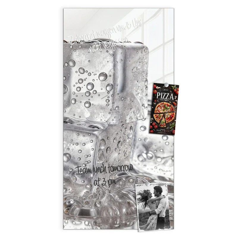 Magnettafel - Drei Eiswürfel