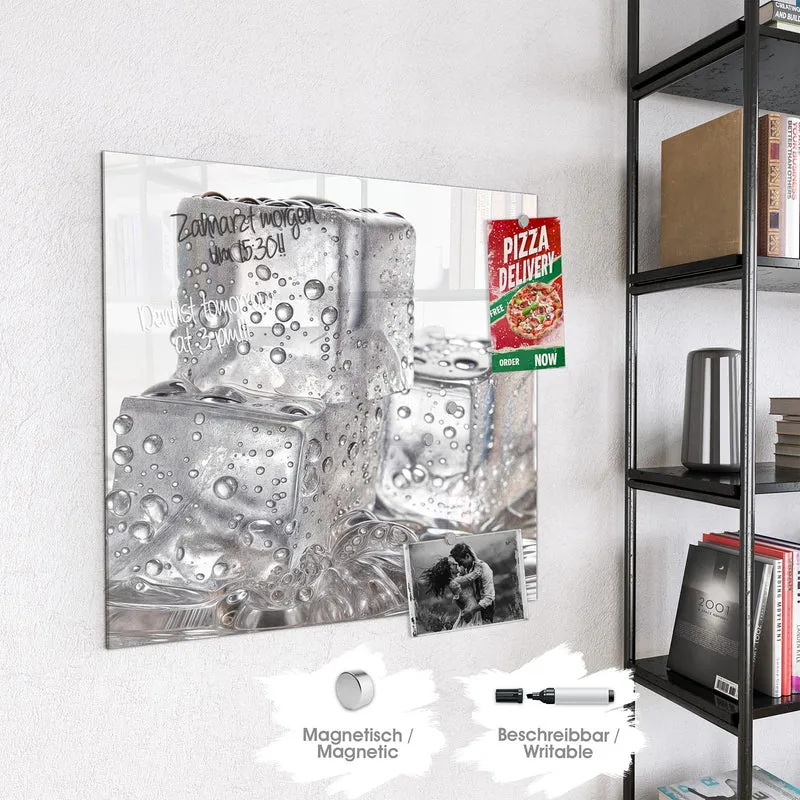 Magnettafel - Drei Eiswürfel