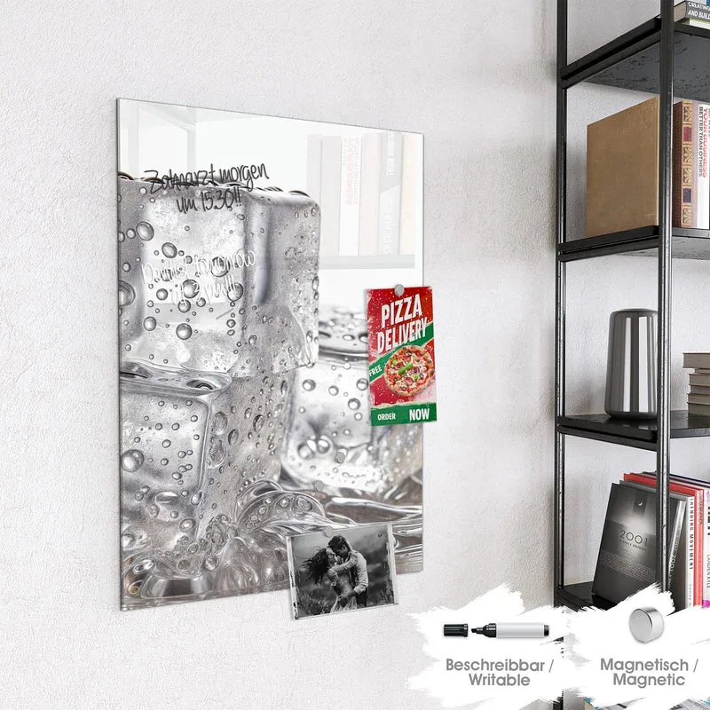 Magnettafel - Drei Eiswürfel