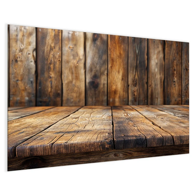Magnettafel - Holzbodenoptik